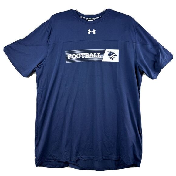 Under Armour Other - NEW Under Armour La Salle Explorers Navy Short Sleeve Crew Neck T Shirt Large